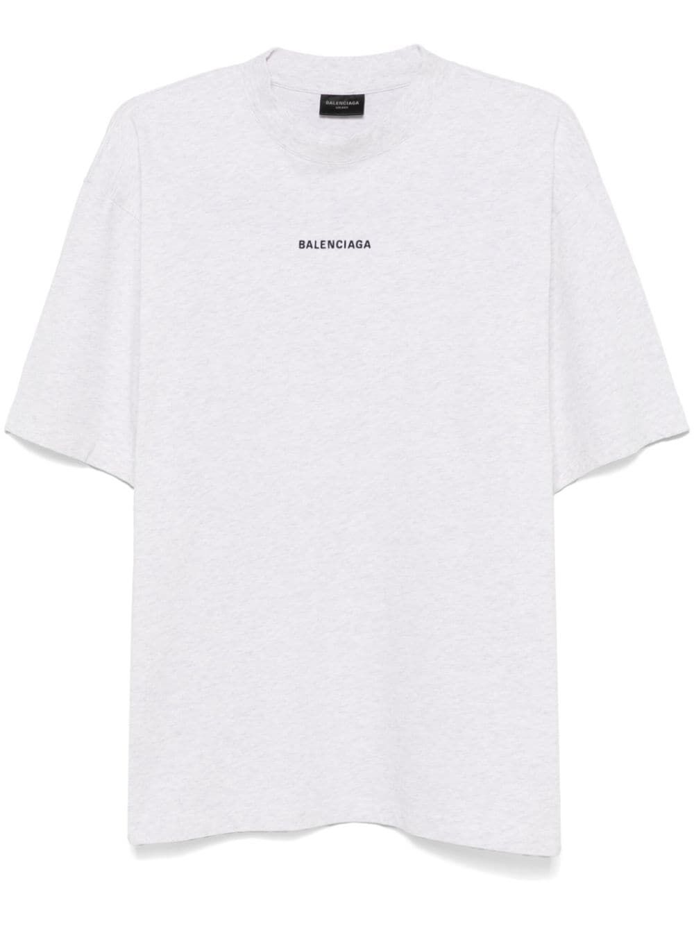 logo-embroidered T-shirt