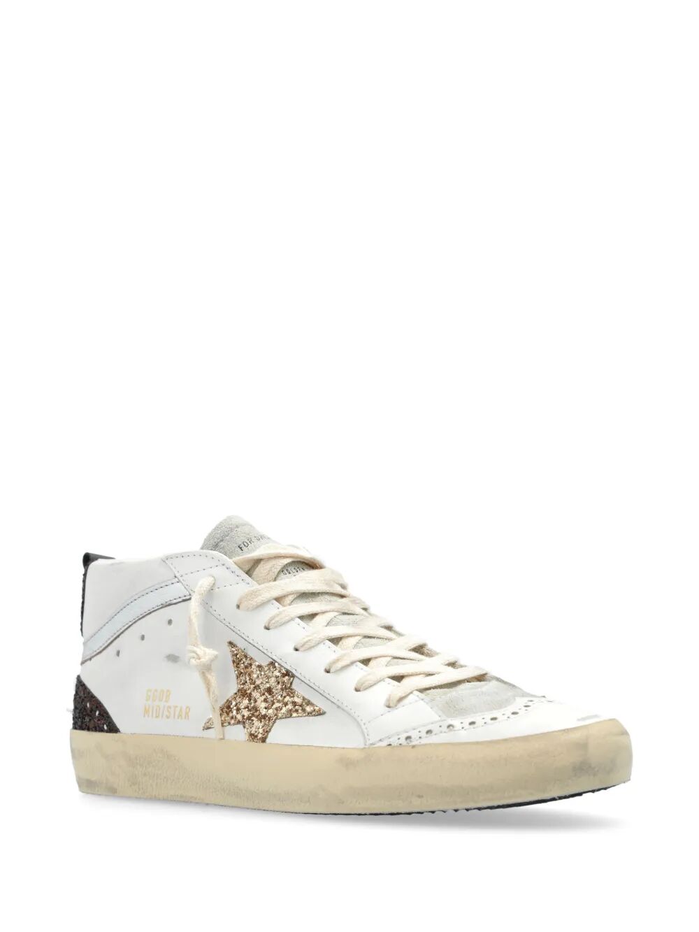 Sneakers Mid Star con glitter