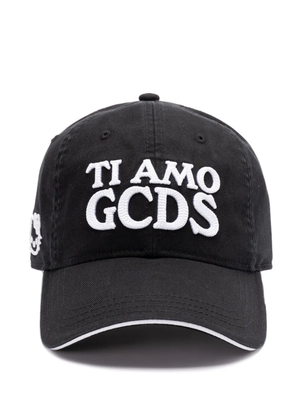 logo-embroidered cap