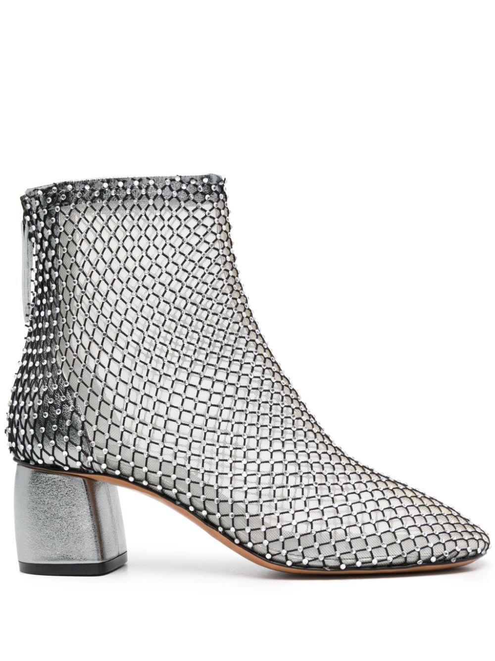 50mm rhinestone-embellished boots