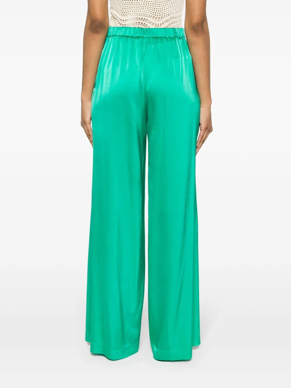 charmeuse palazzo pants