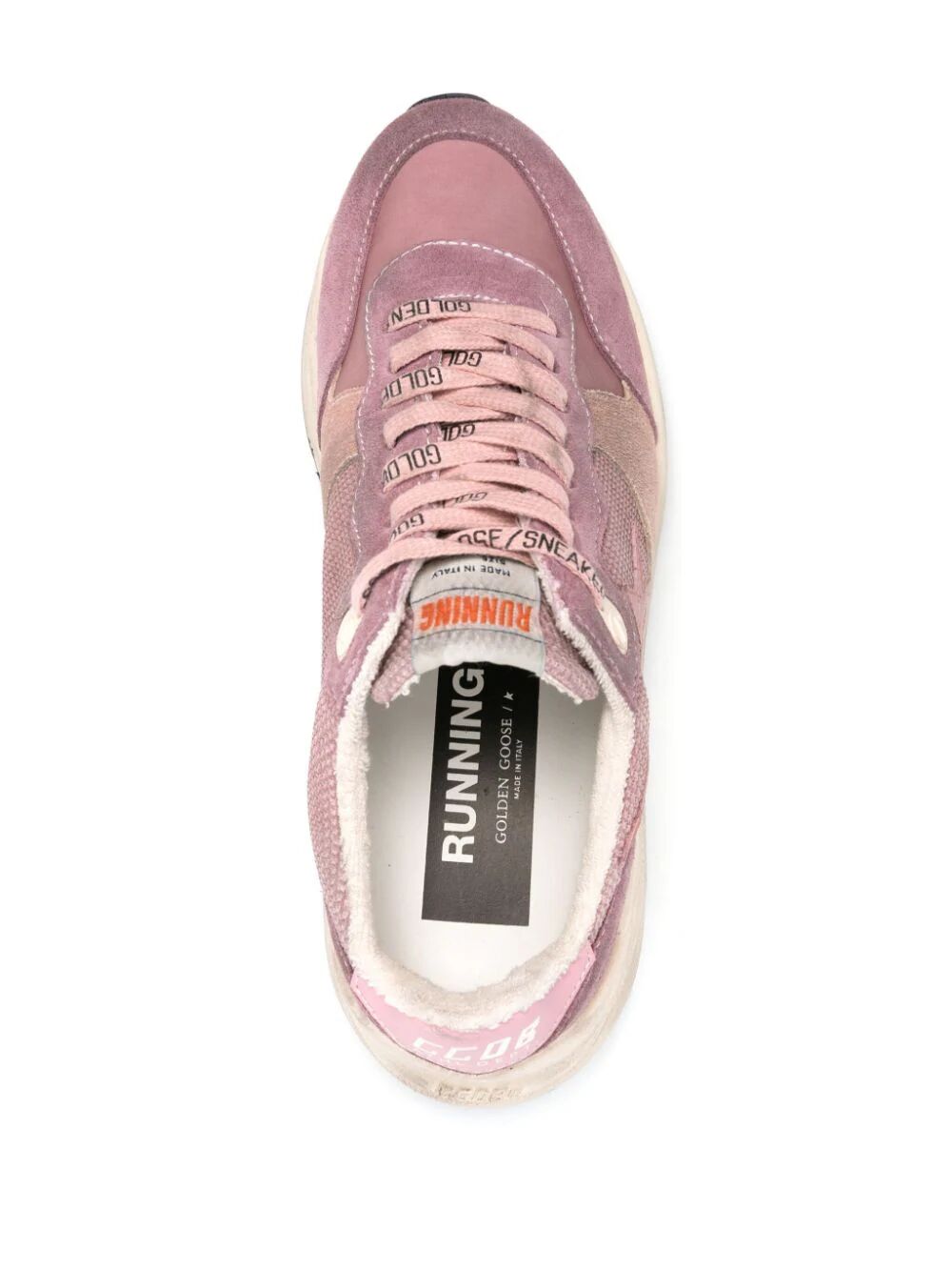 Running Sole lace-up sneakers