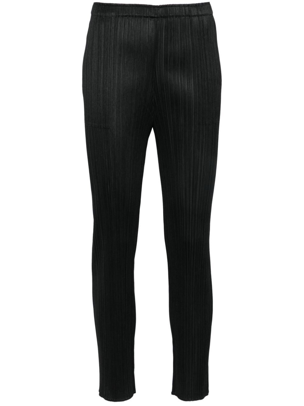 plissé trousers