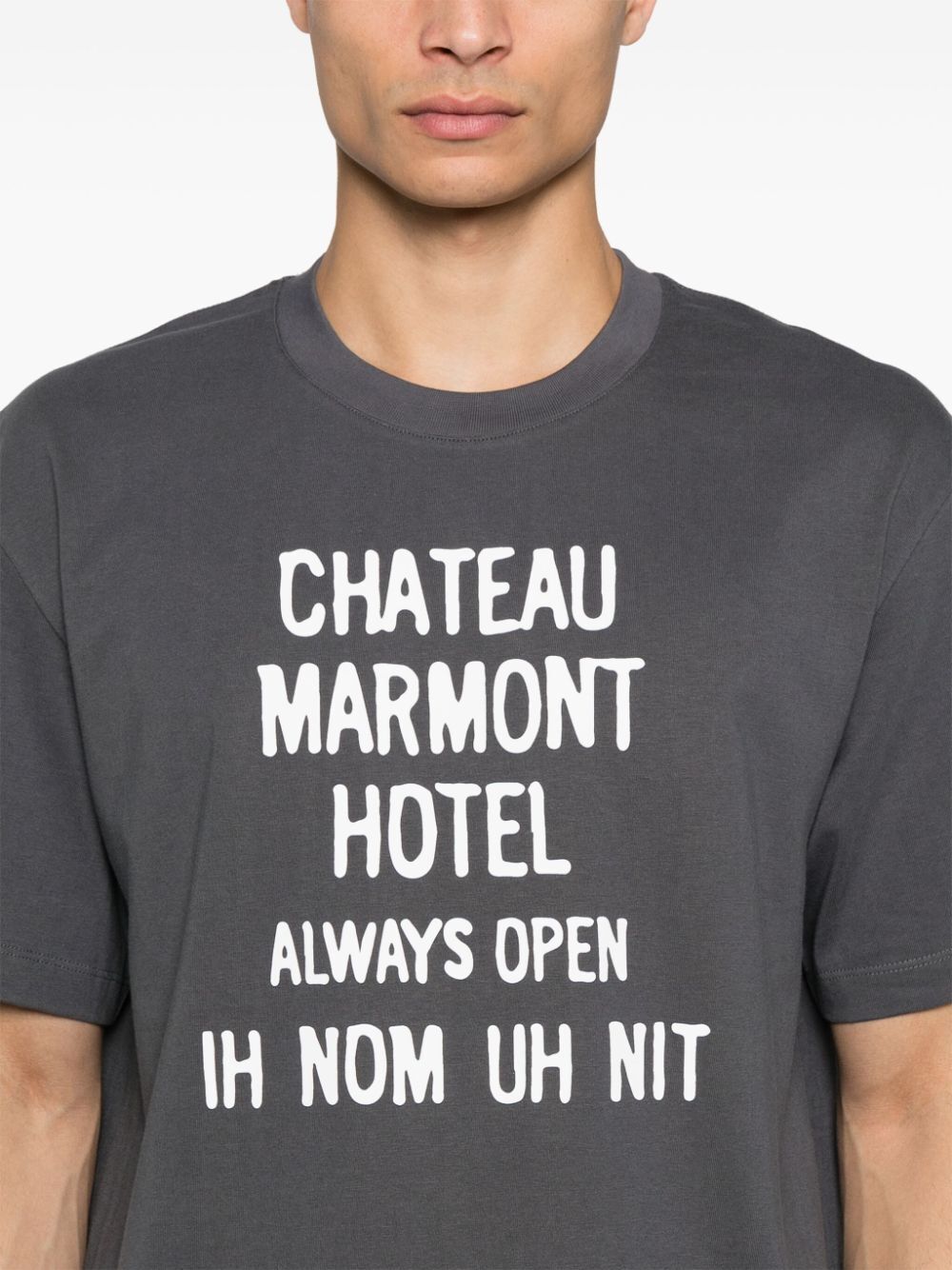 Chateau-print T-shirt