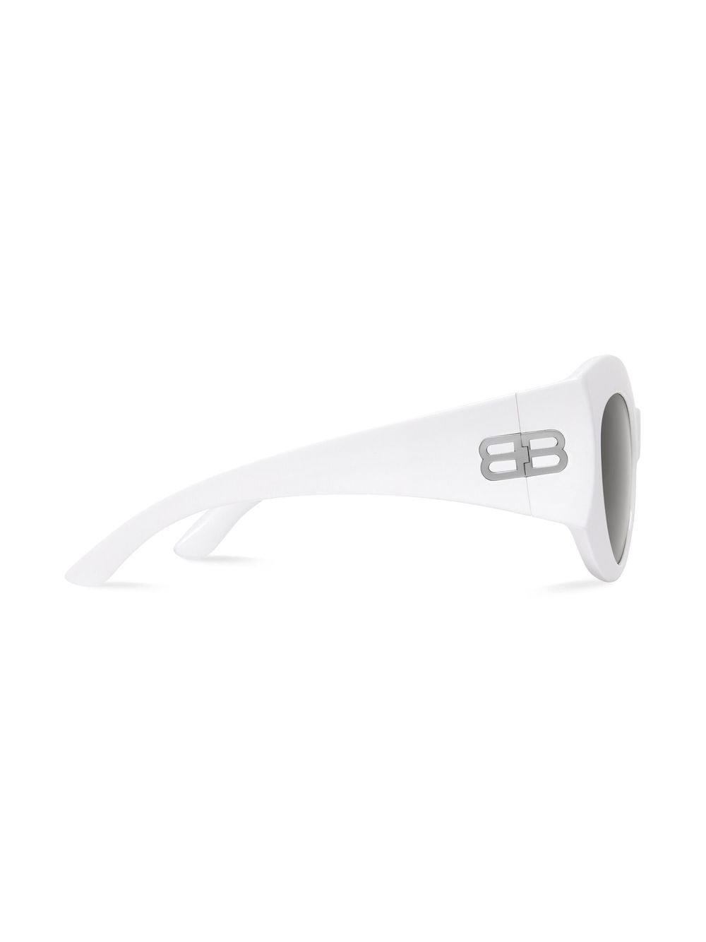 Hourglass logo cat-eye sunglasses