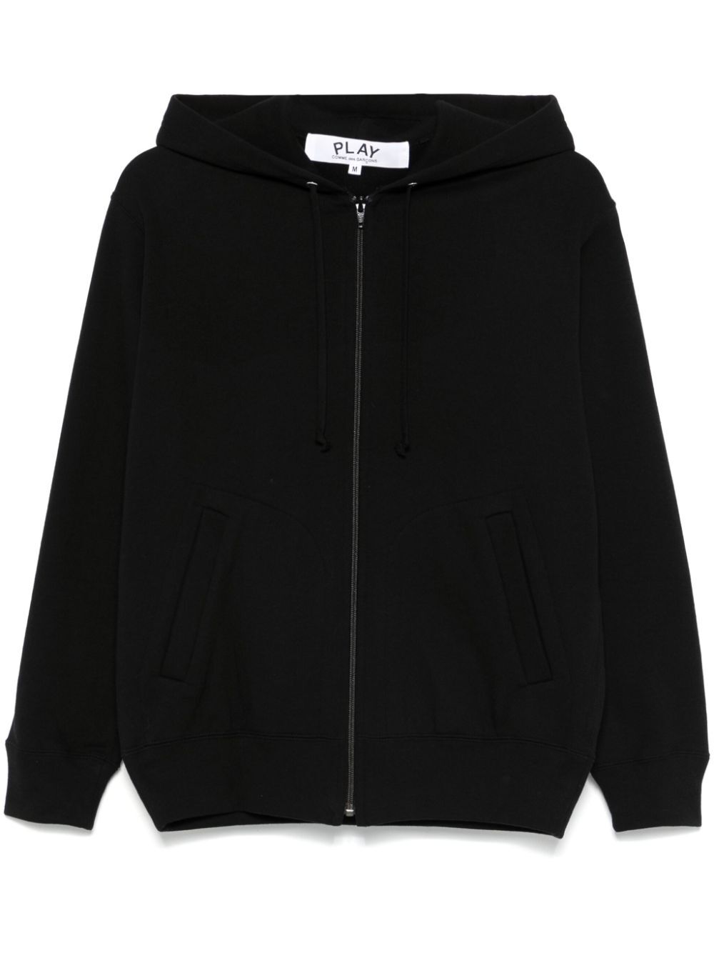 signature heart-patch hoodie