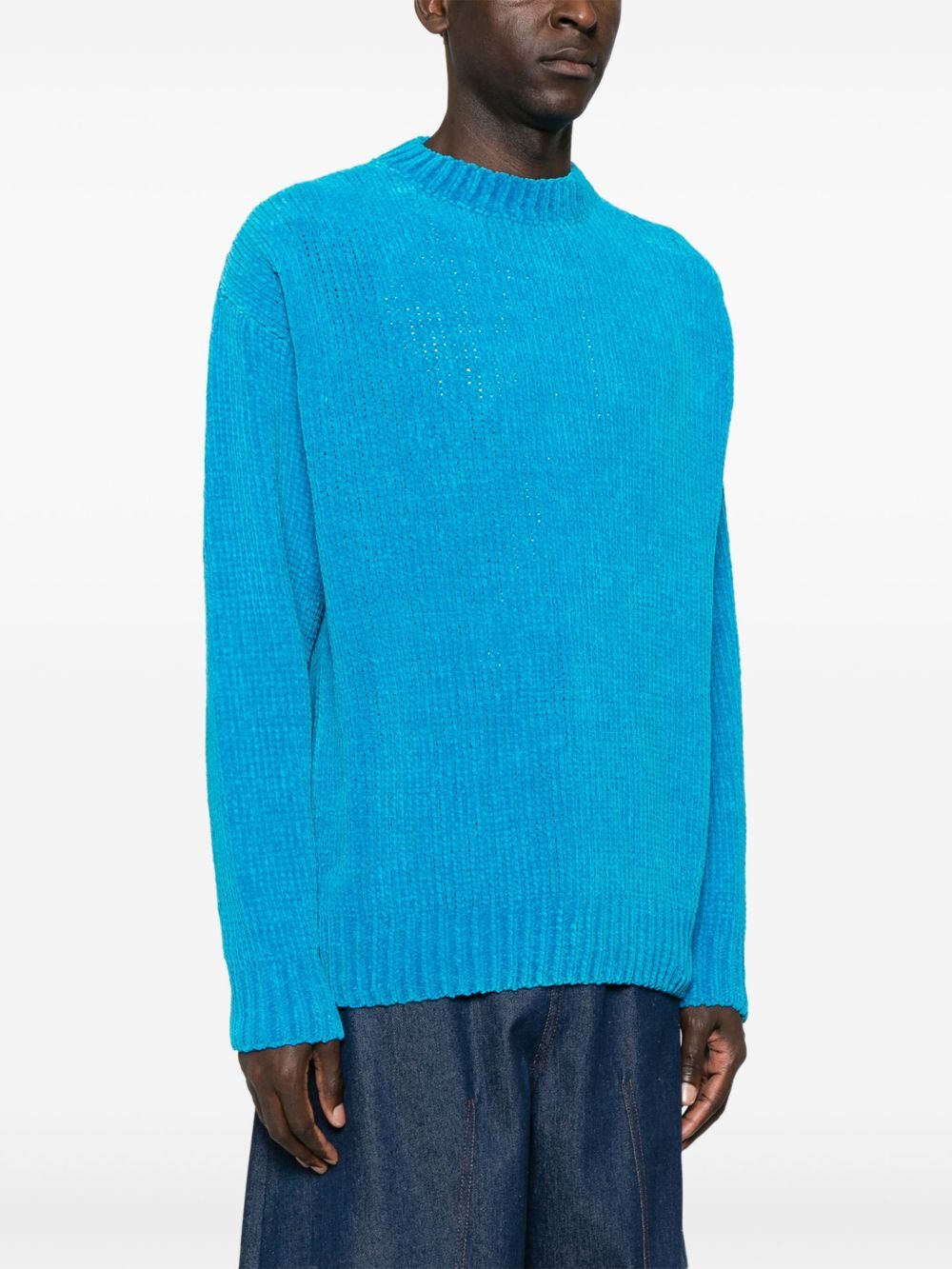 CHENILLE KNIT CREWNECK