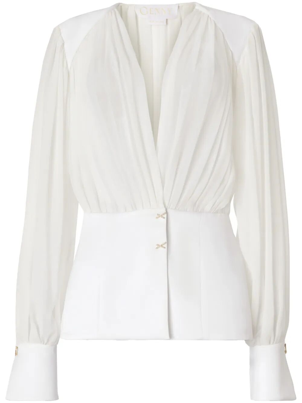 panelled blouse