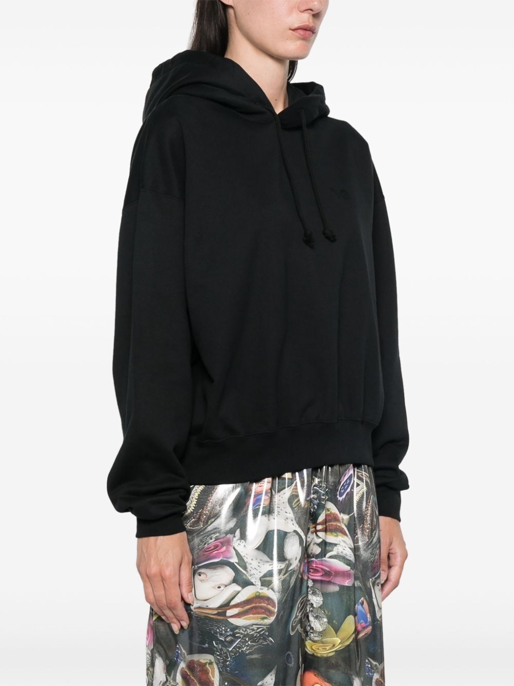 logo-print hoodie