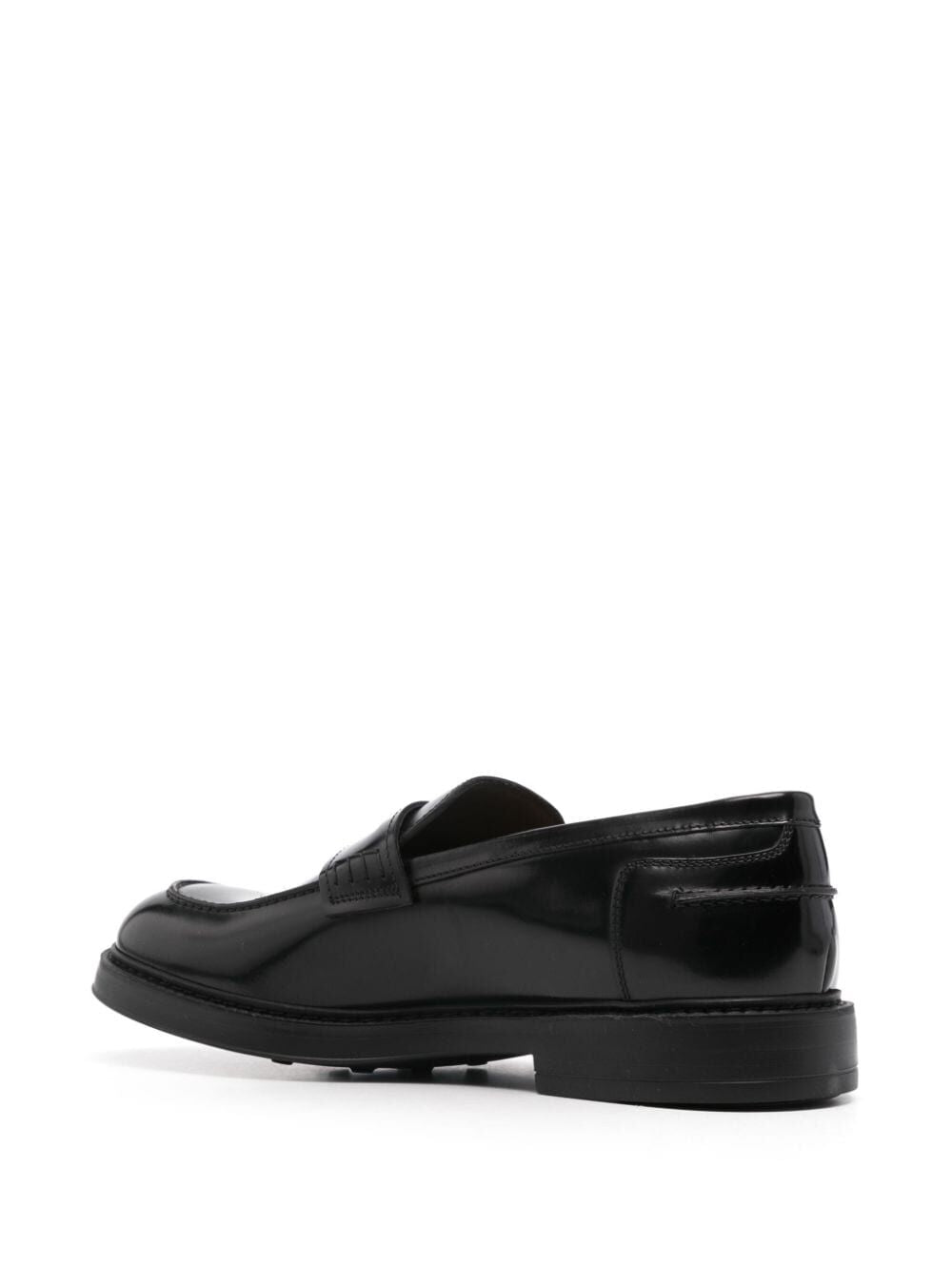 leather loafers