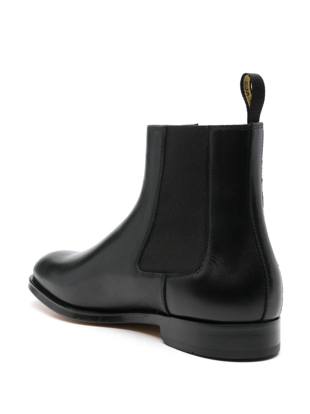 slip-on leather Chelsea boots