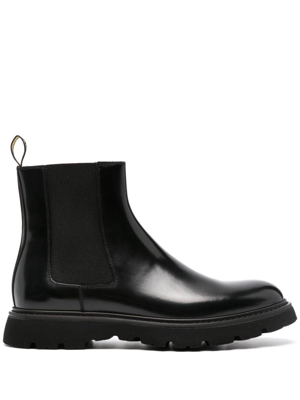 leather Chelsea boots