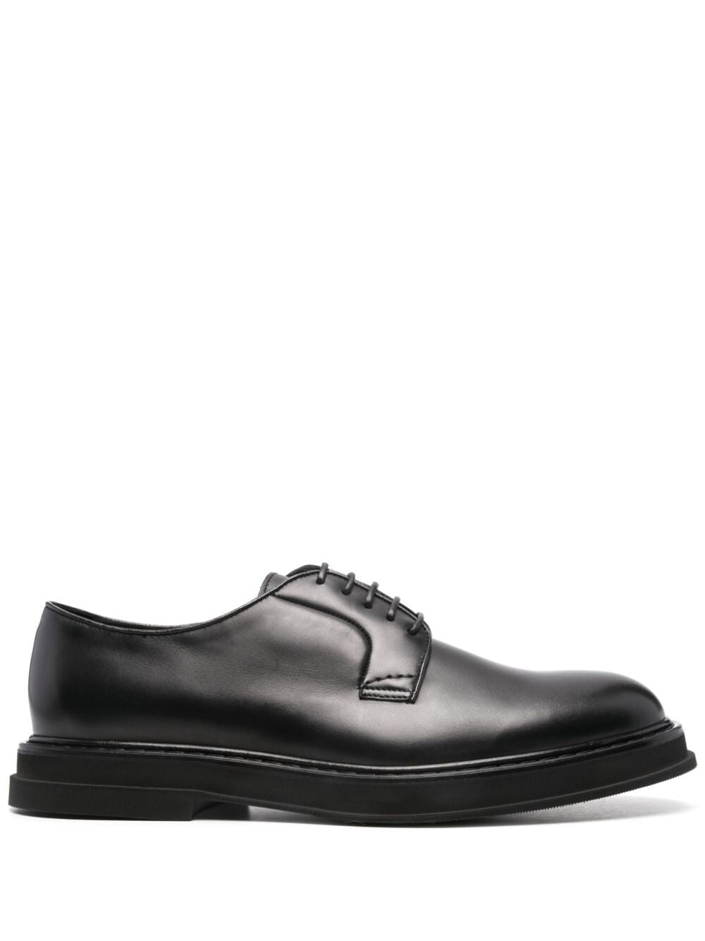 leather derby shoes