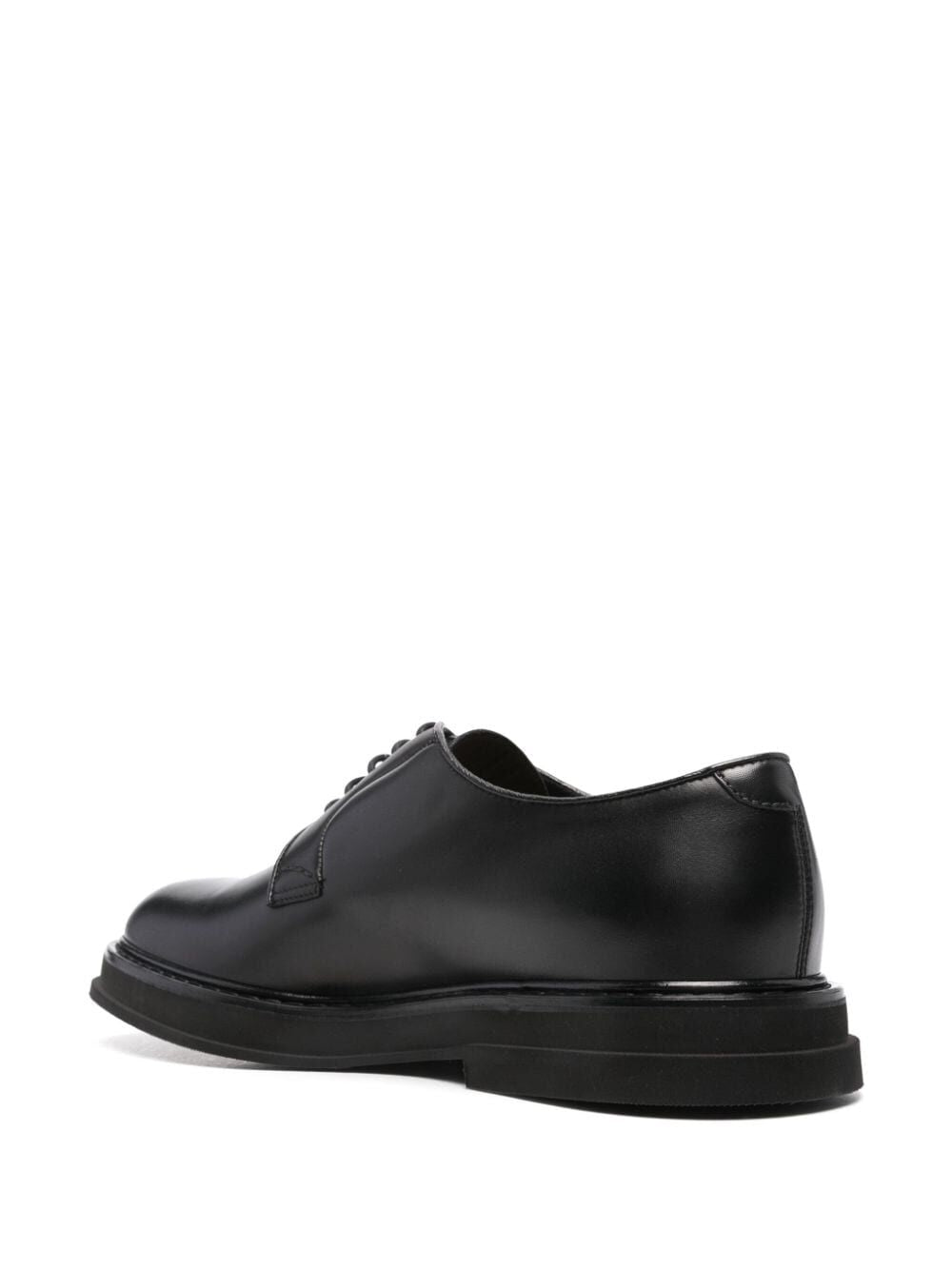 leather derby shoes