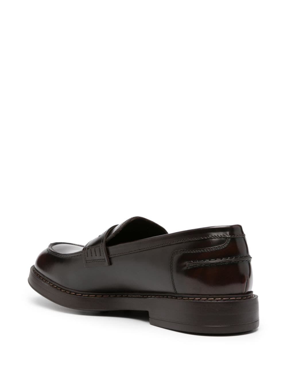 leather loafers