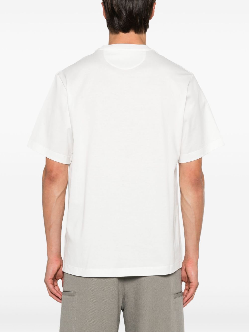 crew-neck cotton T-shirt