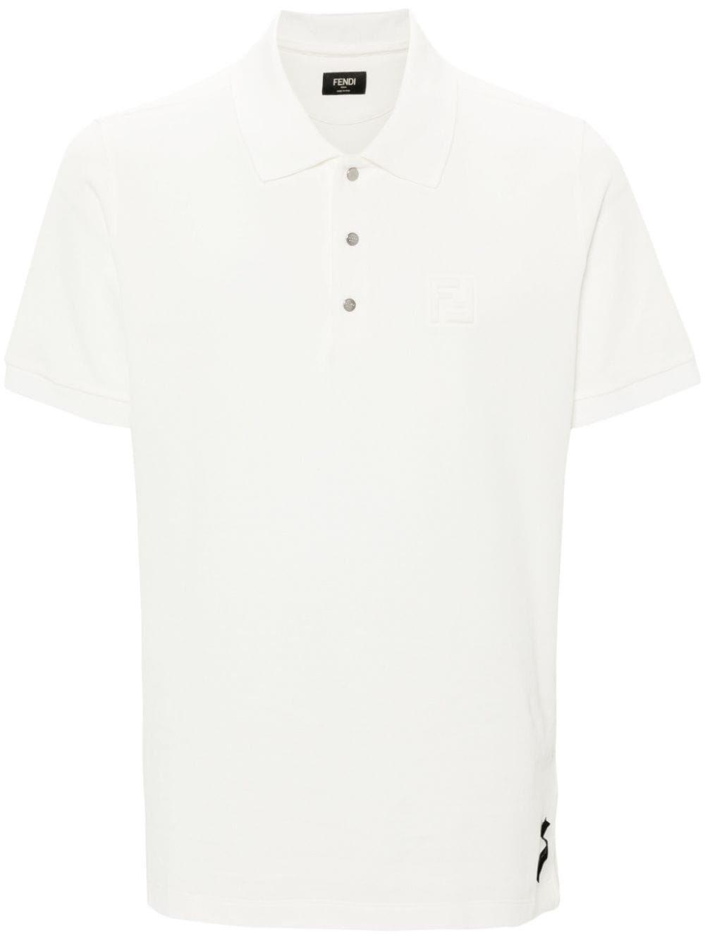 FF-embossed polo shirt