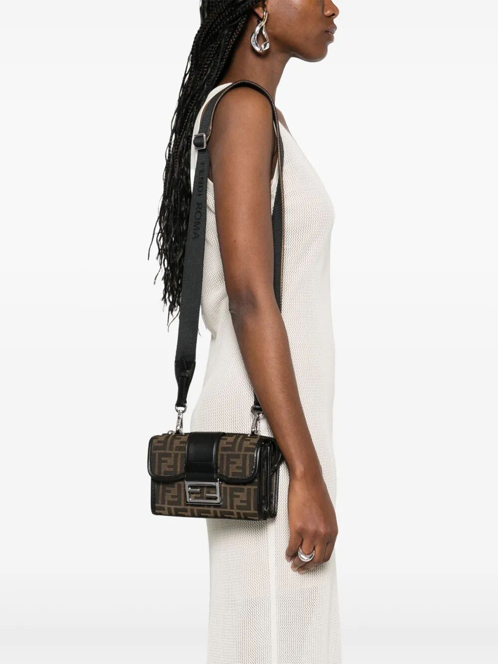 Double Baguette cross body bag