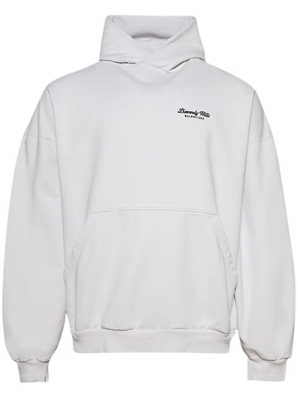 Beverly Hills embroidered hoodie