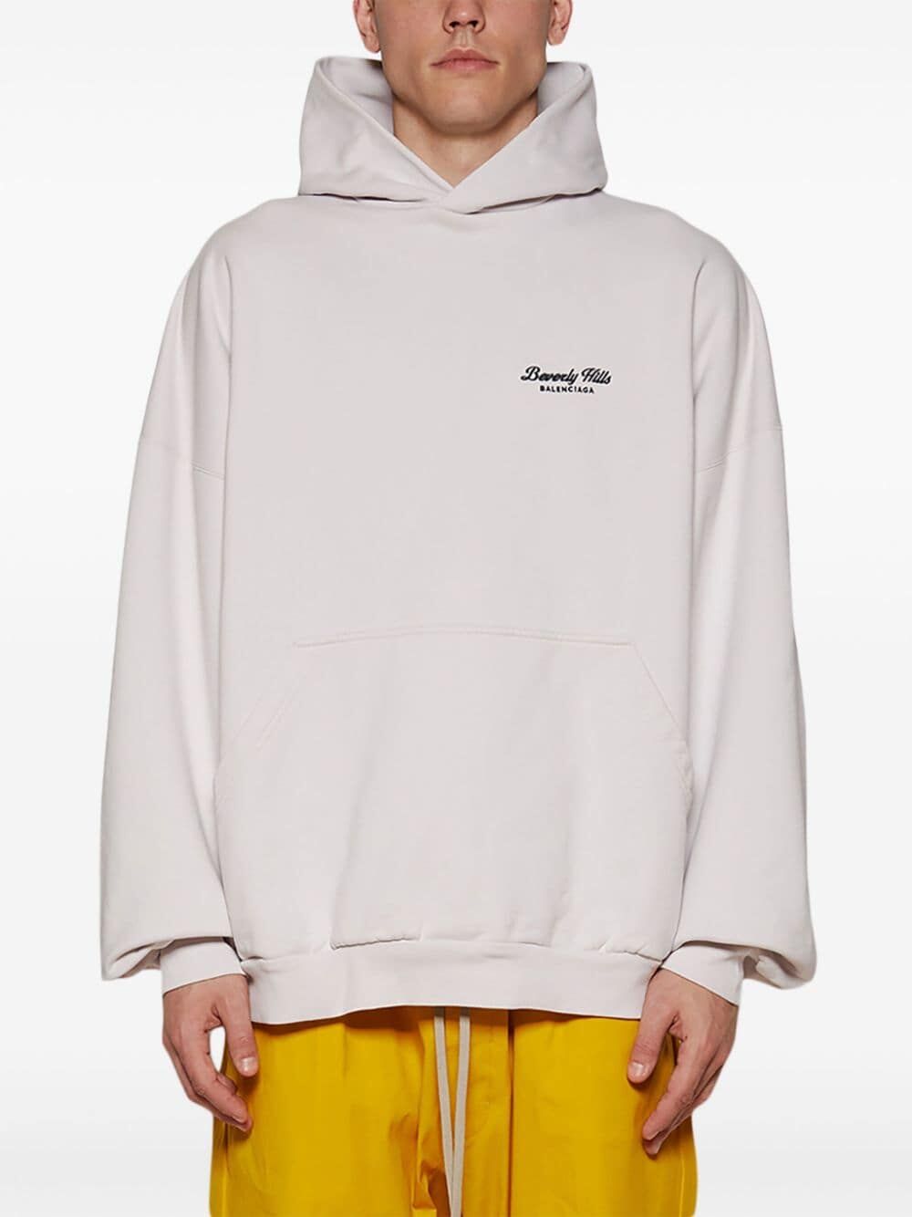 Beverly Hills embroidered hoodie