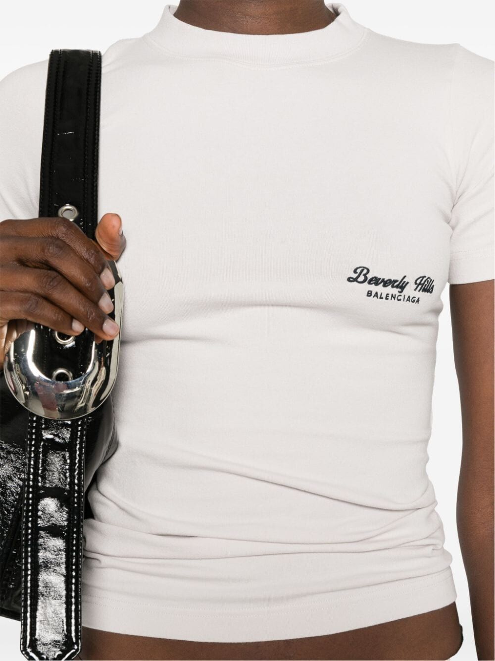 T-shirt Beverly Hills con ricamo