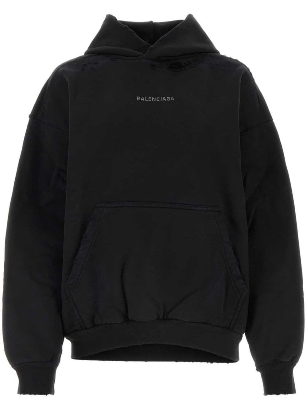 rhinestone logo hoodie