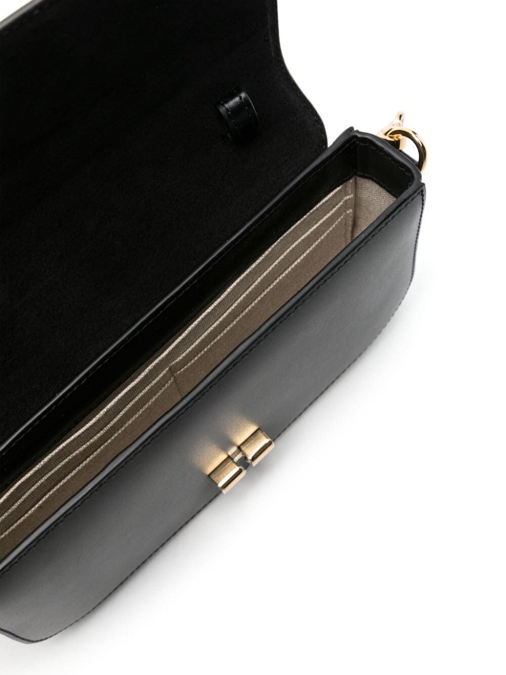 Grace leather clutch bag