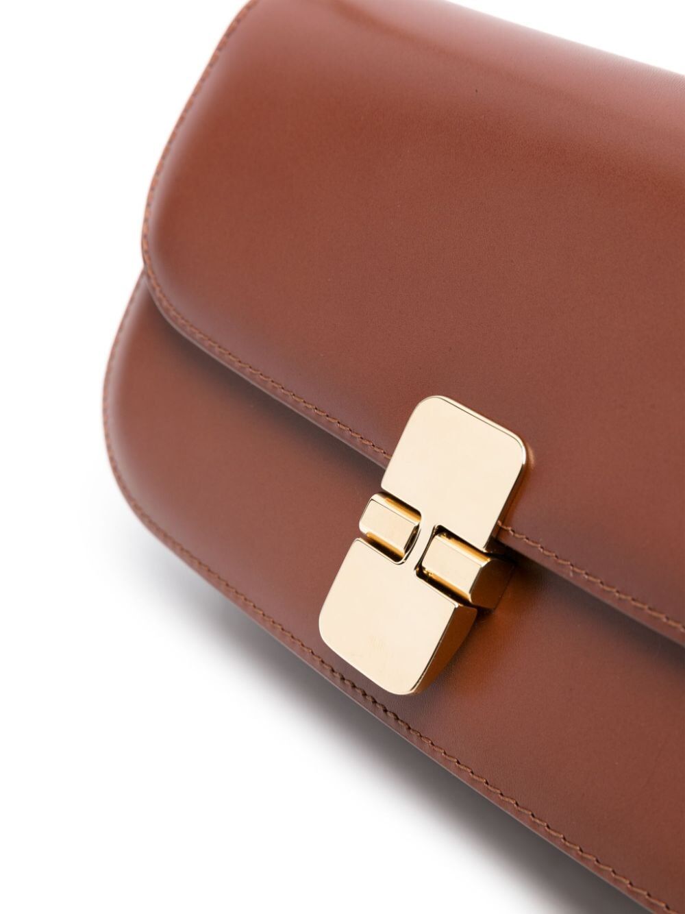 Grace leather clutch bag