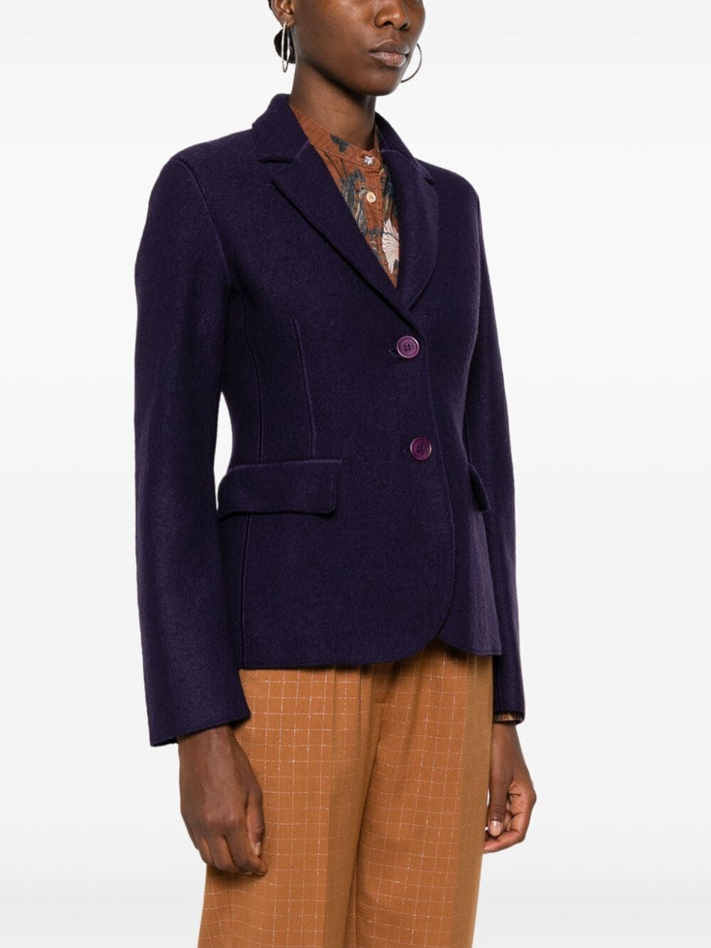 virgin wool blazer