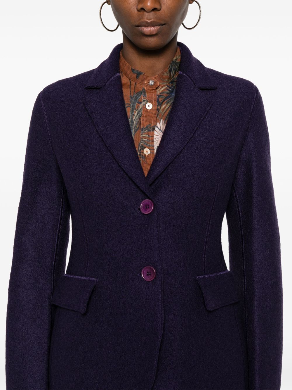 virgin wool blazer