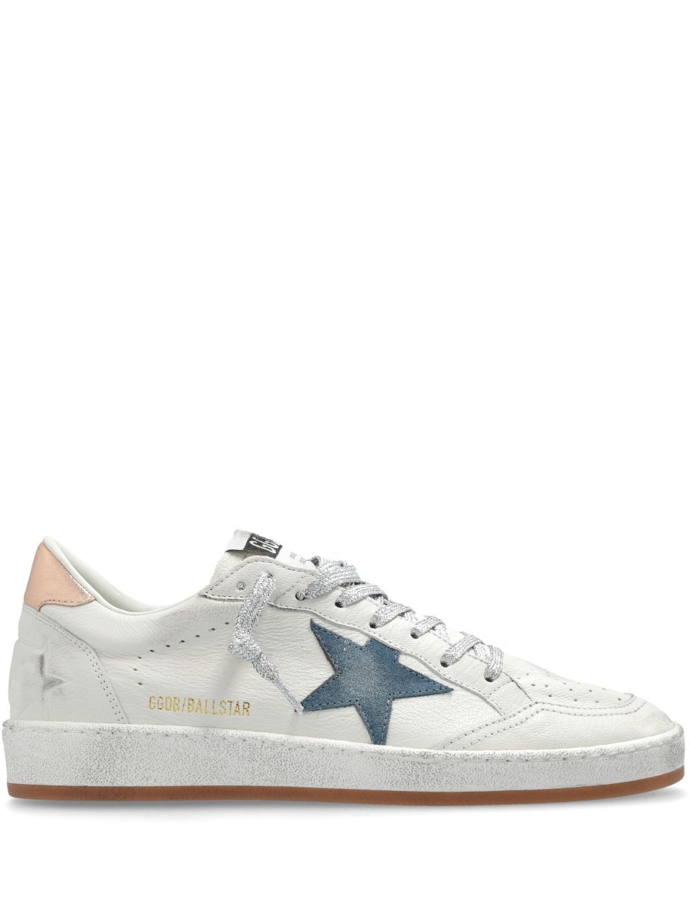 Sneakers Ball Star con effetto vissuto