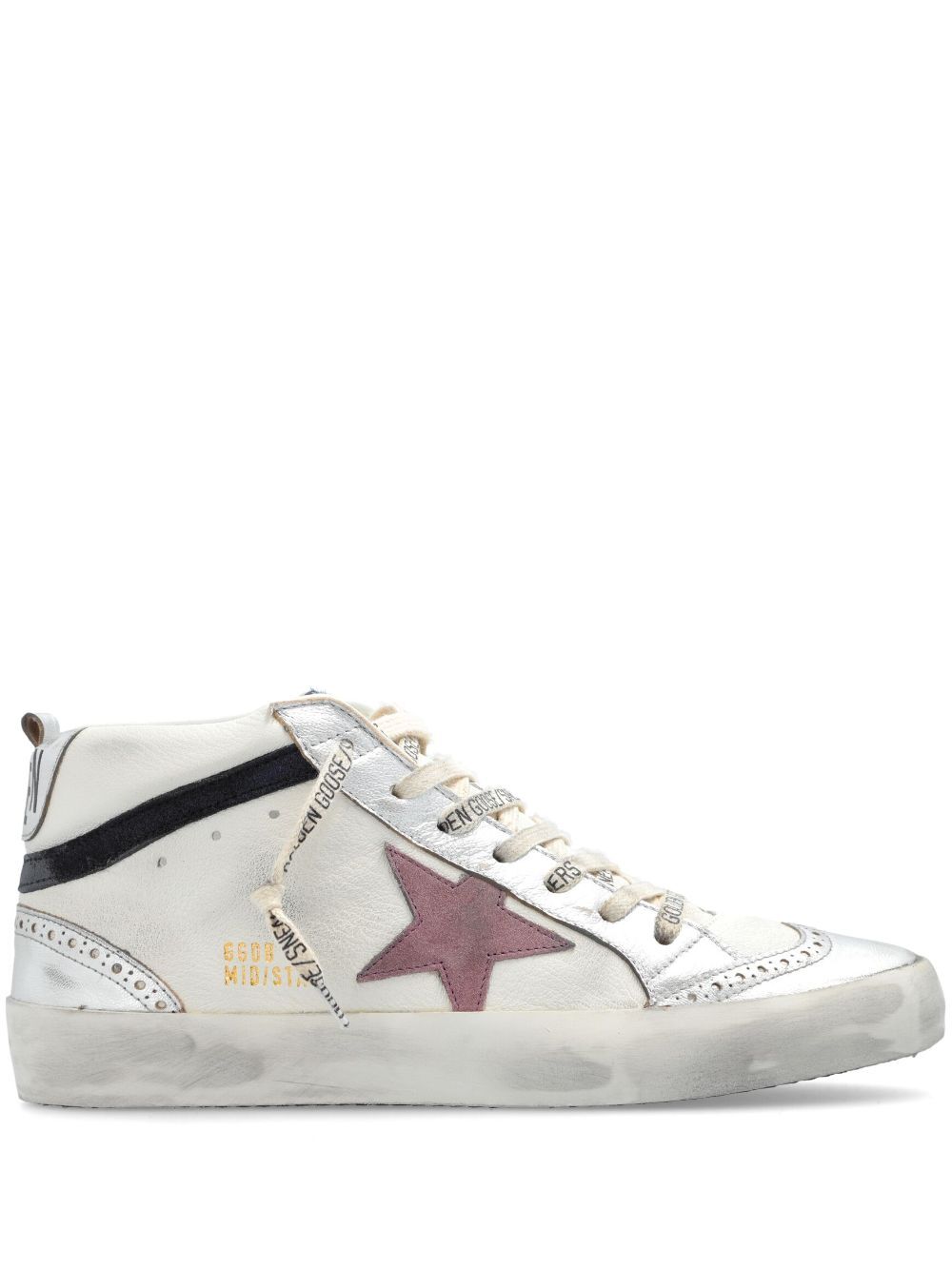 Mid Star leather sneakers