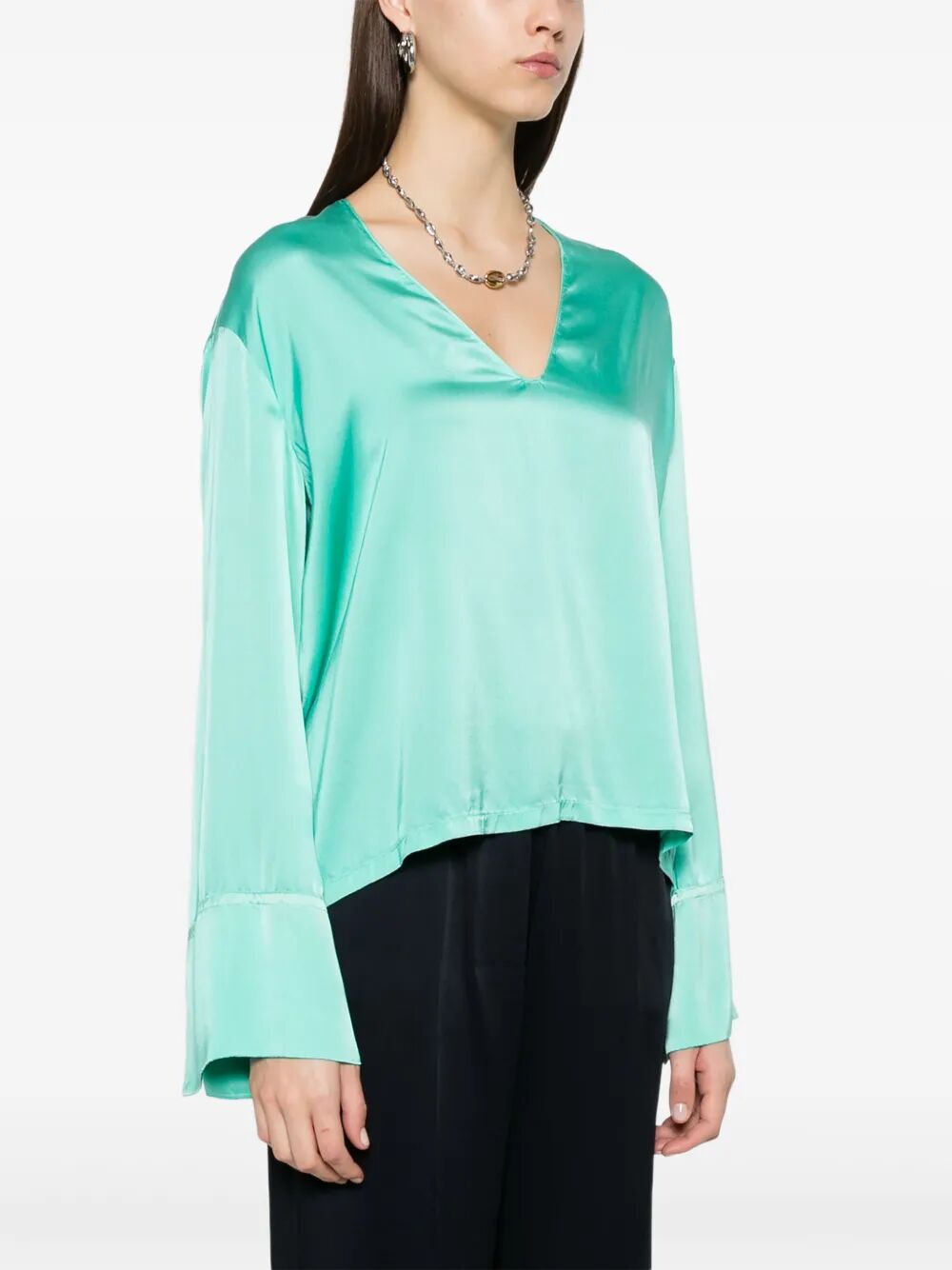 Blusa in raso