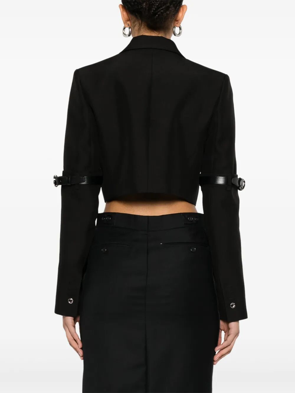 hybrid cropped blazer