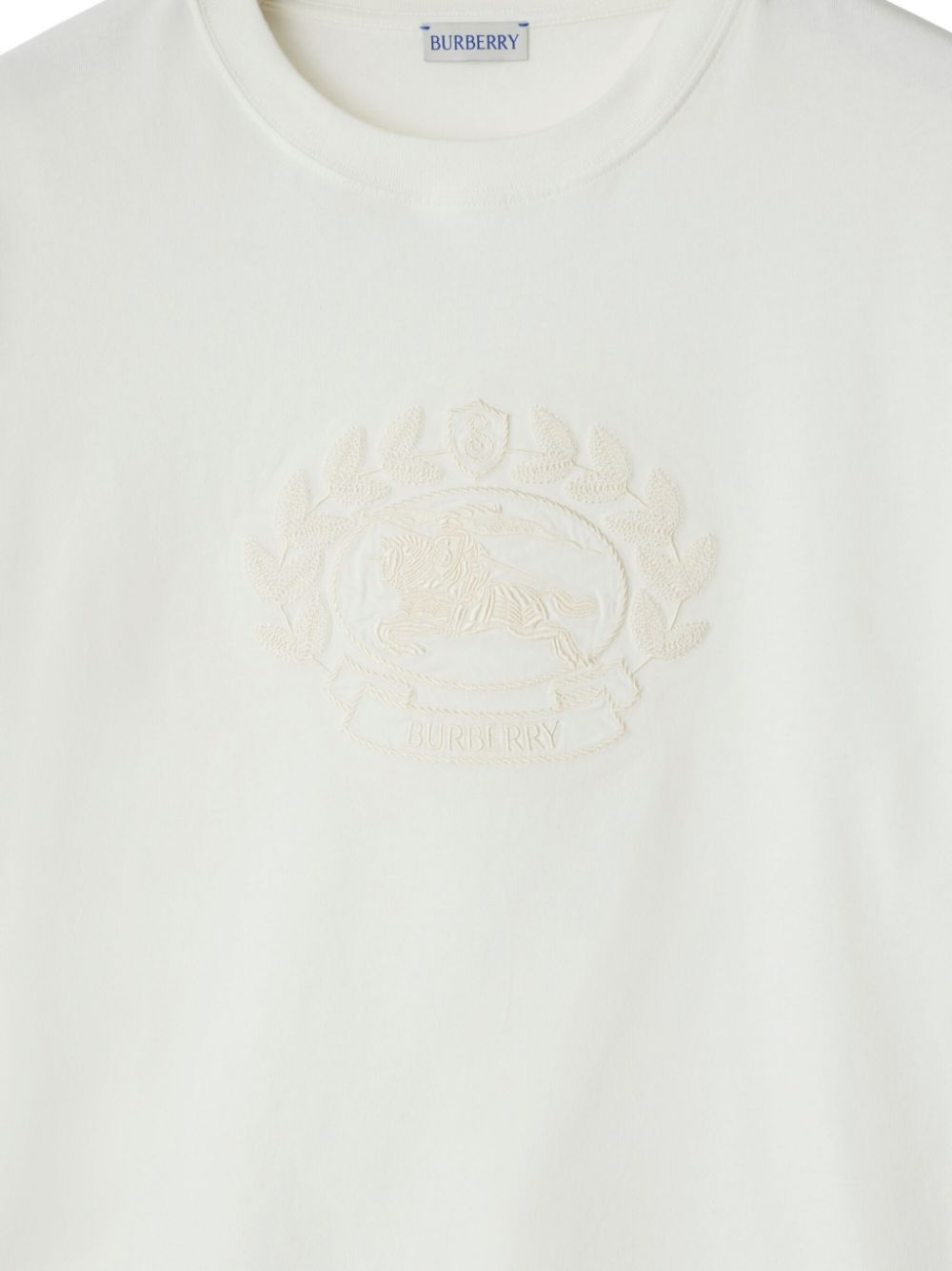 EKD-textured cotton T-shirt