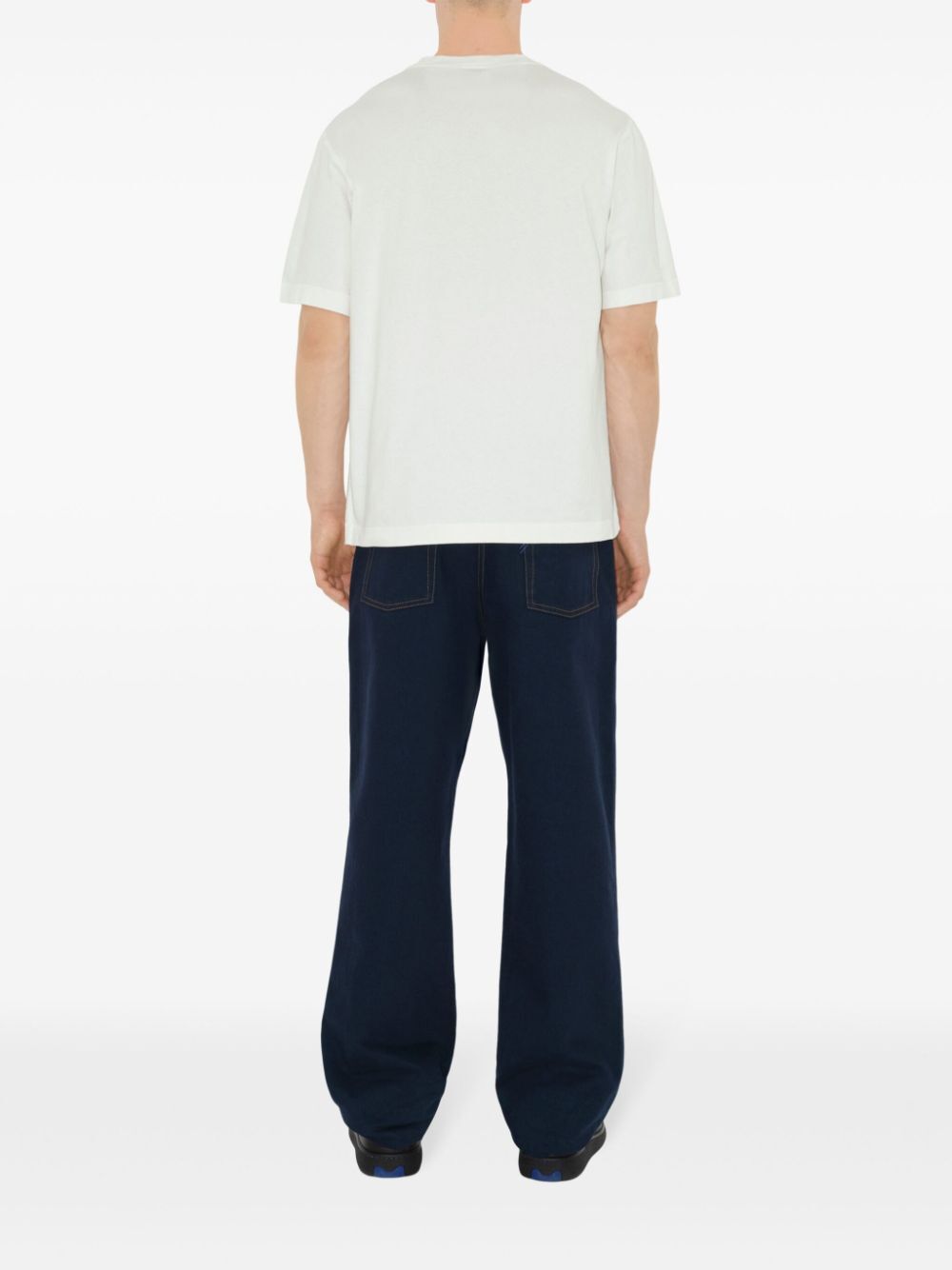 EKD-textured cotton T-shirt