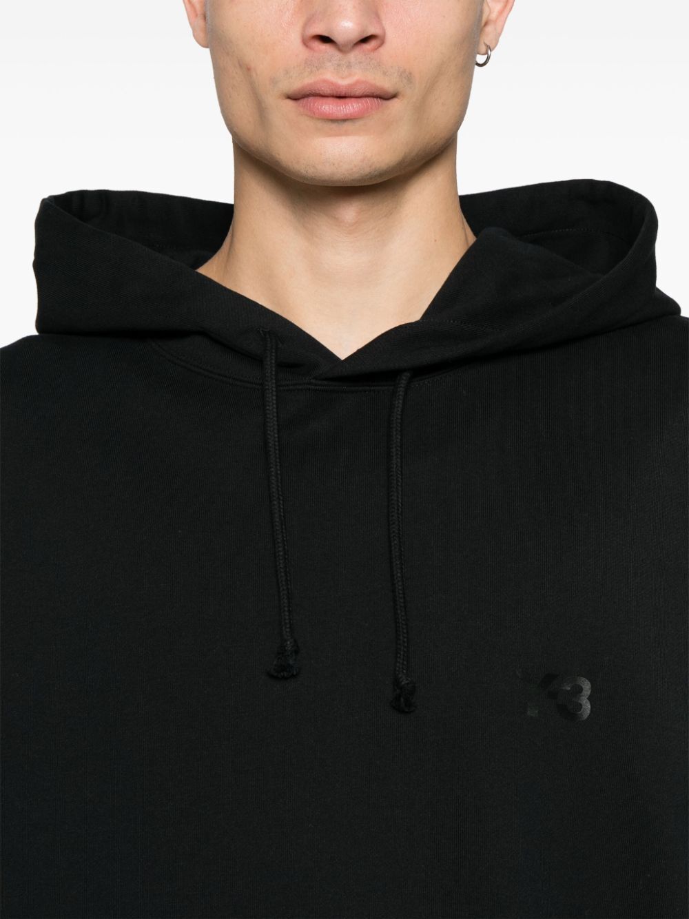 french-terry hoodie