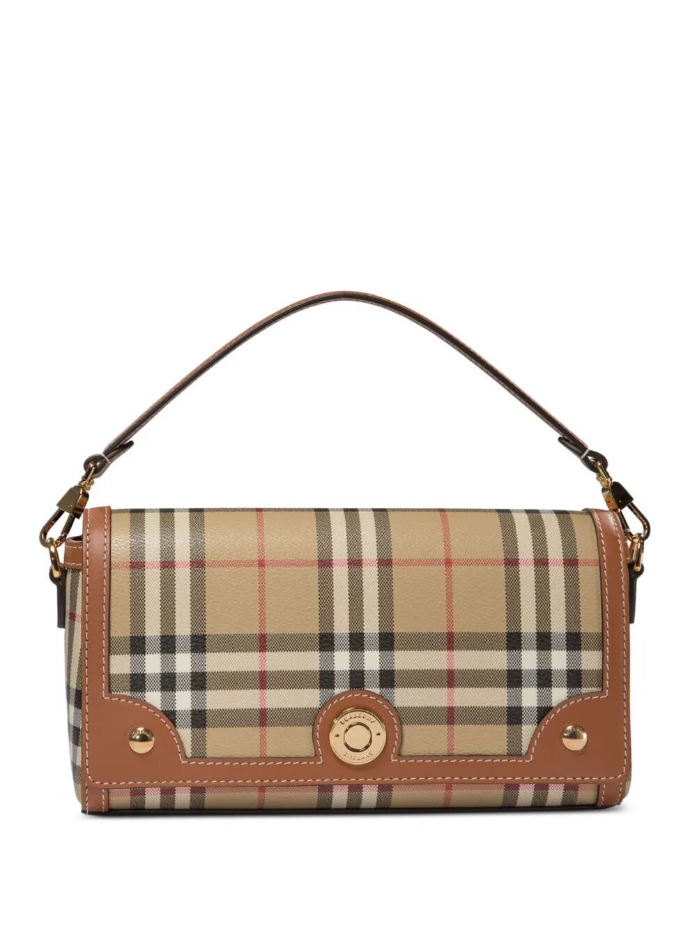 Vintage Check logo-plaque shoulder bag