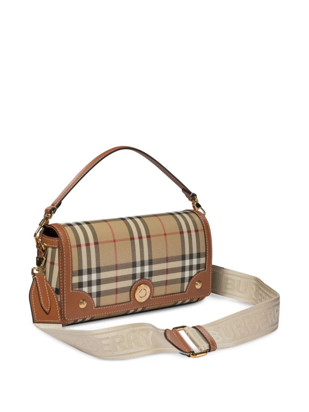 Vintage Check logo-plaque shoulder bag