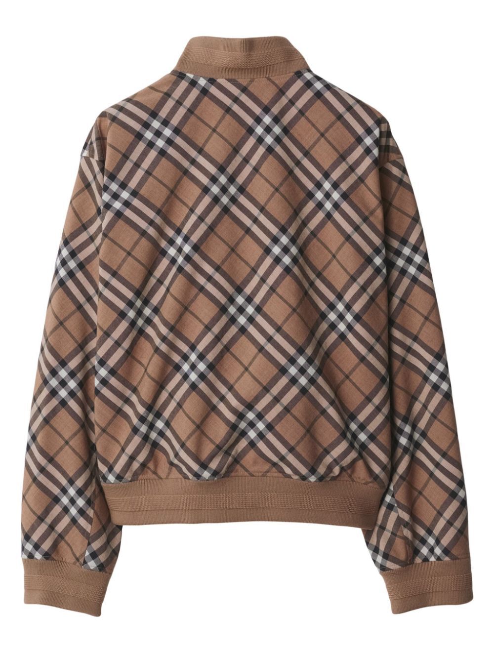 Bomber con motivo Vintage Check