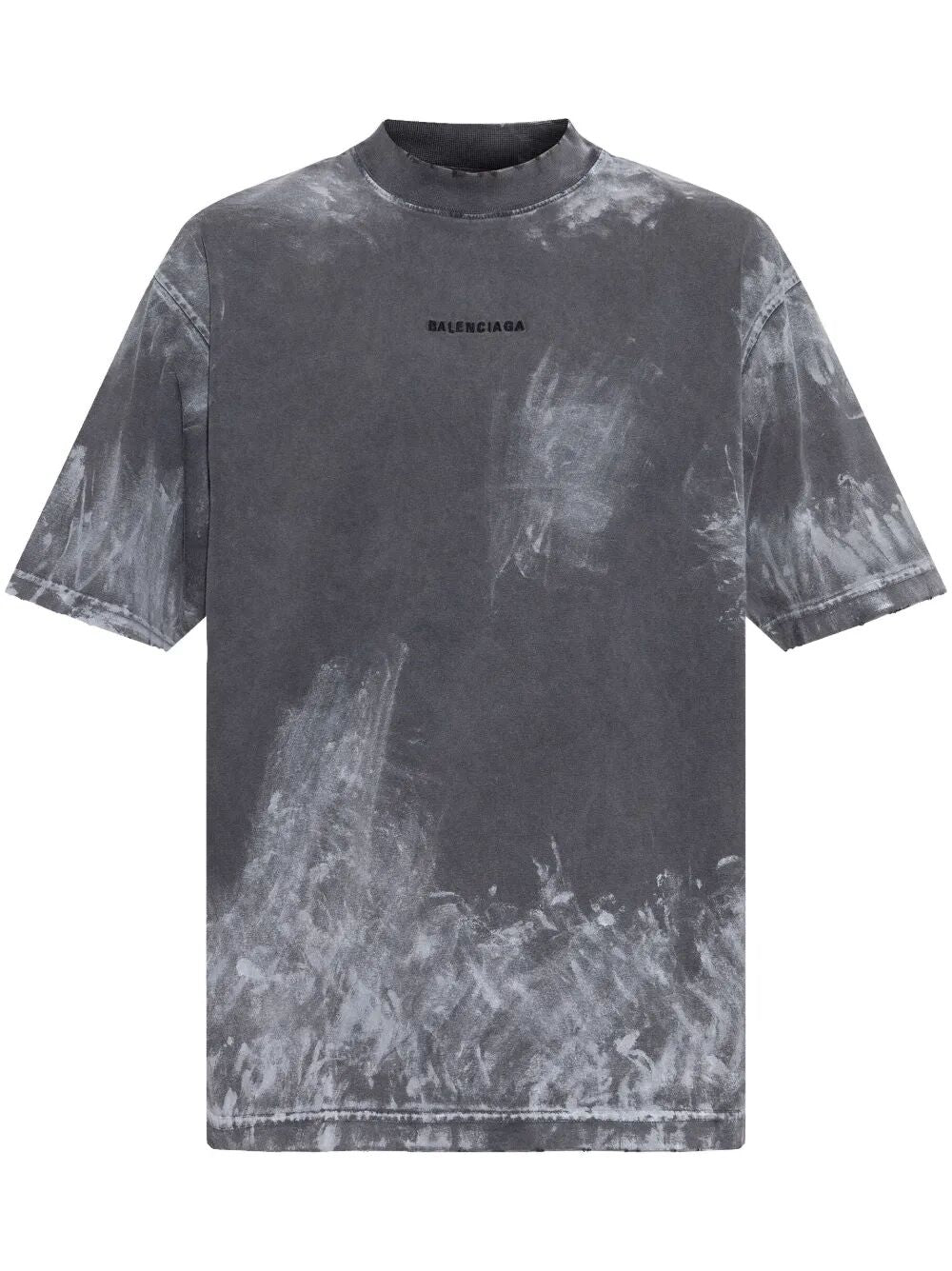 faded-effect T-shirt