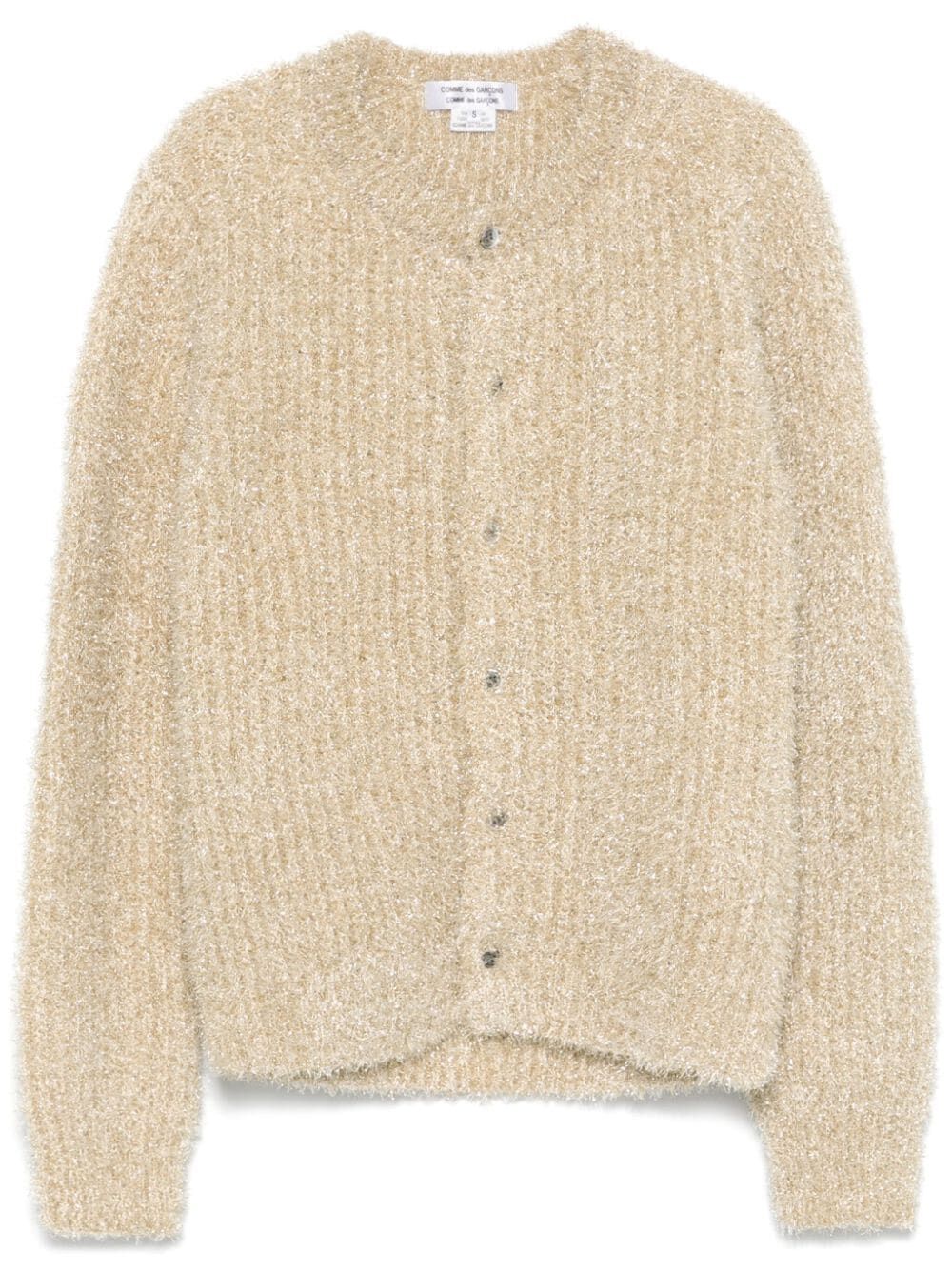 Cardigan lamé