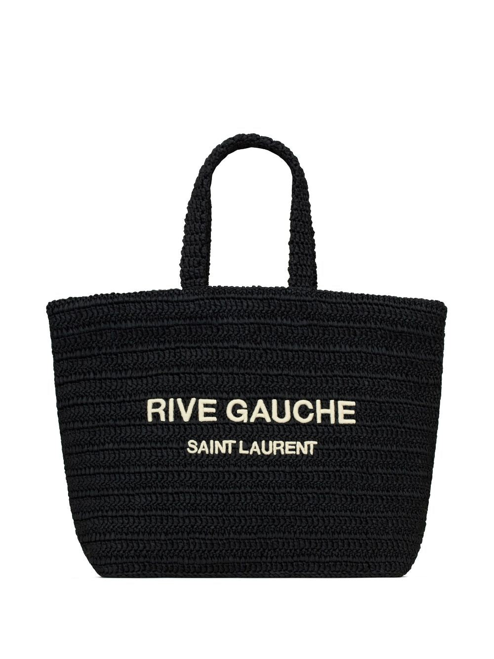 Borsa tote Rive Gauche con ricamo